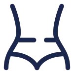 Body Shape Minimalistic SVG Icon